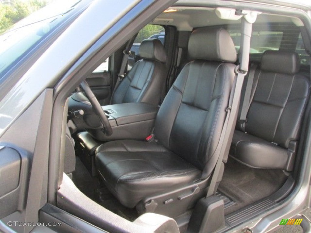 2008 Silverado 1500 Z71 Extended Cab 4x4 - Graystone Metallic / Ebony photo #14
