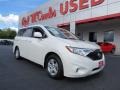 2012 Pearl White Nissan Quest 3.5 SV  photo #1