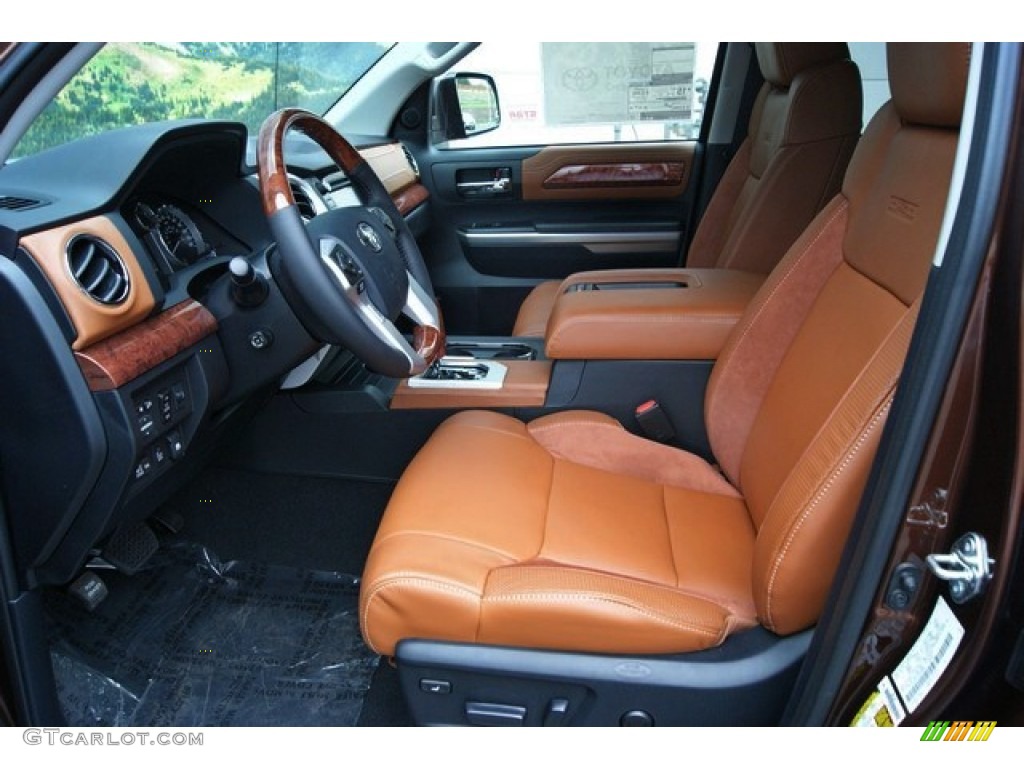 2014 Tundra 1794 Edition Crewmax 4x4 - Sunset Bronze Mica / 1794 Edition Premium Brown photo #10