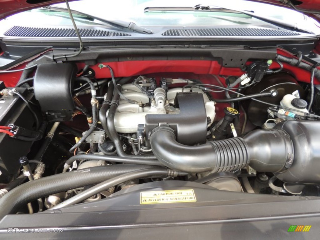 1999 Ford F150 XL Extended Cab Engine Photos