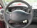 1999 Ford F150 Medium Graphite Interior Steering Wheel Photo