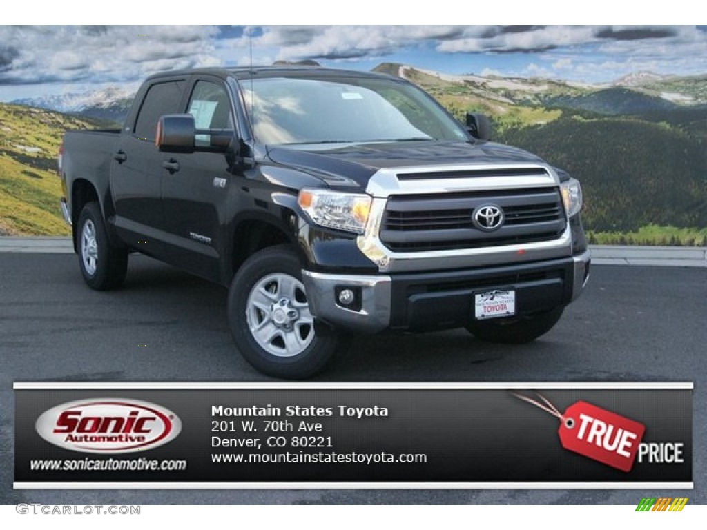 2014 Tundra SR5 Crewmax 4x4 - Black / Graphite photo #1