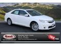 2014 Super White Toyota Camry Hybrid XLE  photo #1