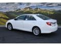 2014 Super White Toyota Camry Hybrid XLE  photo #3