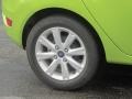 2012 Lime Squeeze Metallic Ford Fiesta SE Hatchback  photo #3