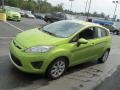 2012 Lime Squeeze Metallic Ford Fiesta SE Hatchback  photo #6