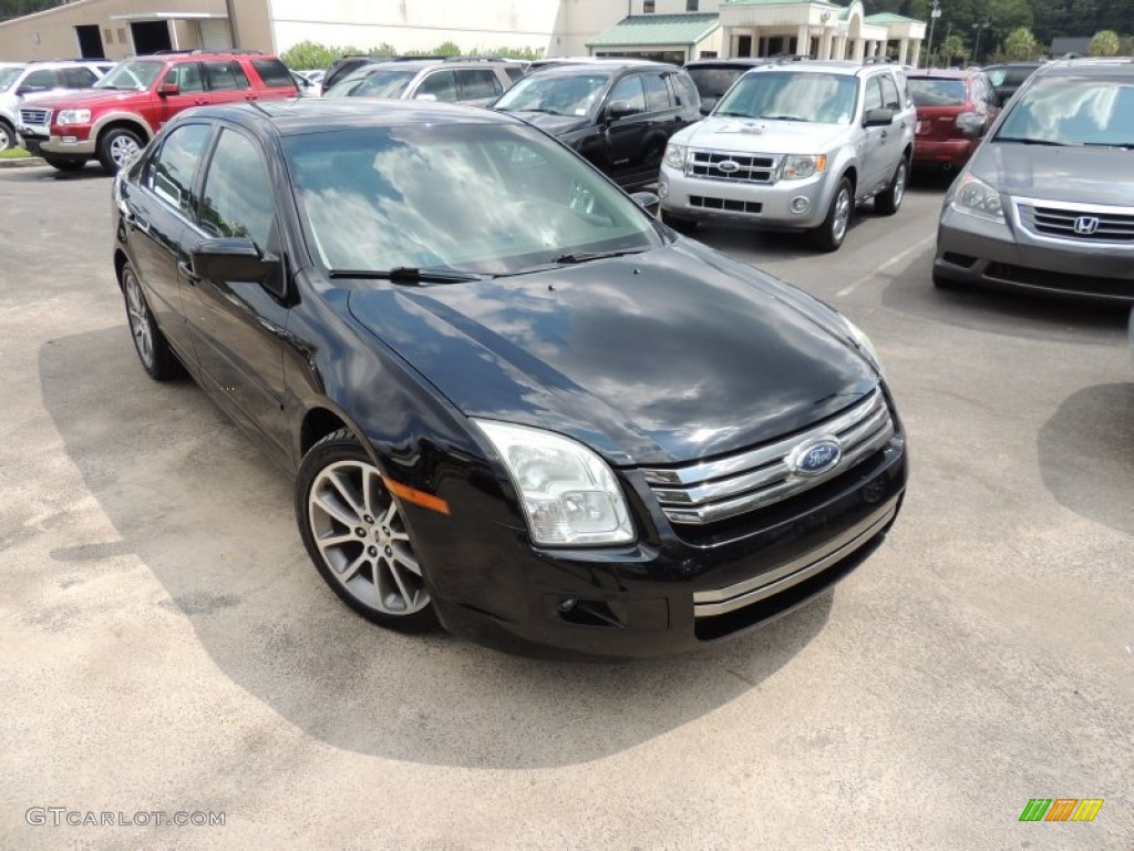 Black Ebony Ford Fusion