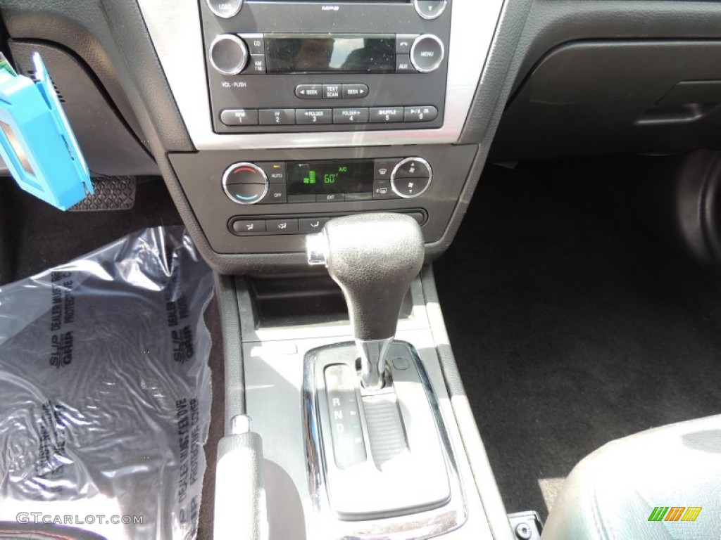 2008 Fusion SEL - Black Ebony / Charcoal Black/Red photo #21