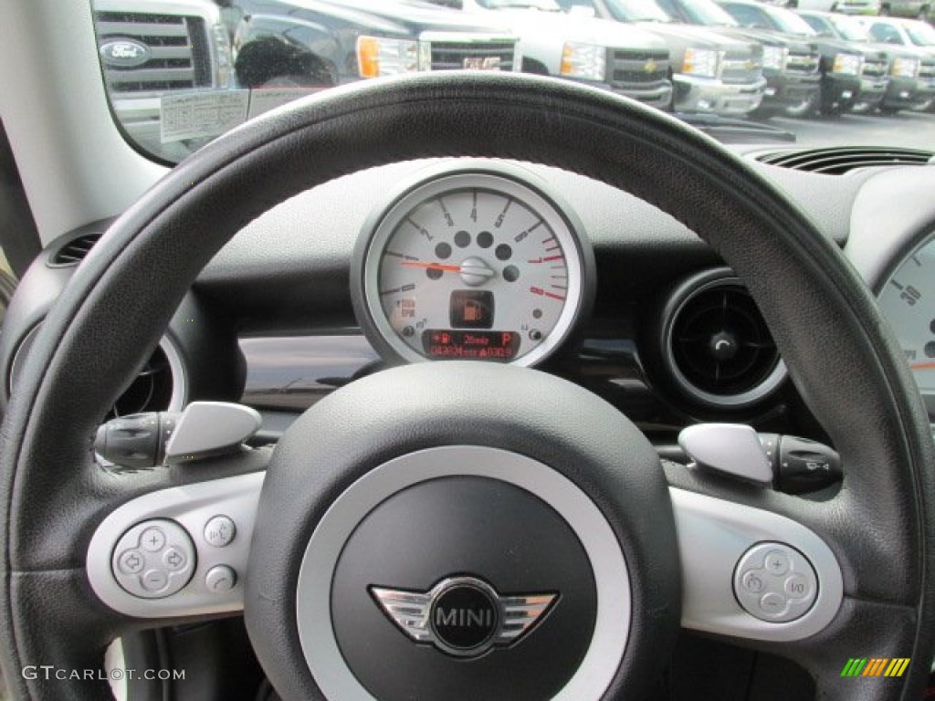 2007 Cooper S Hardtop - Sparkling Silver Metallic / Carbon Black/Carbon Black photo #28