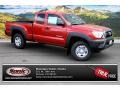 Barcelona Red Metallic 2013 Toyota Tacoma Access Cab 4x4