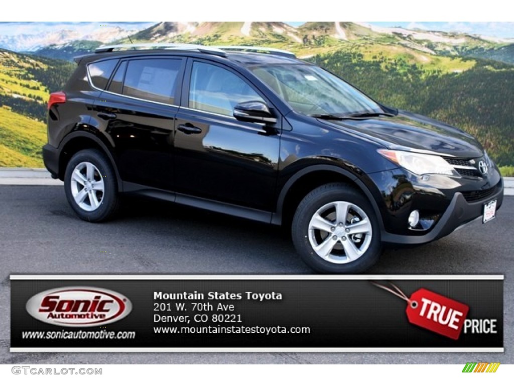 Black Toyota RAV4