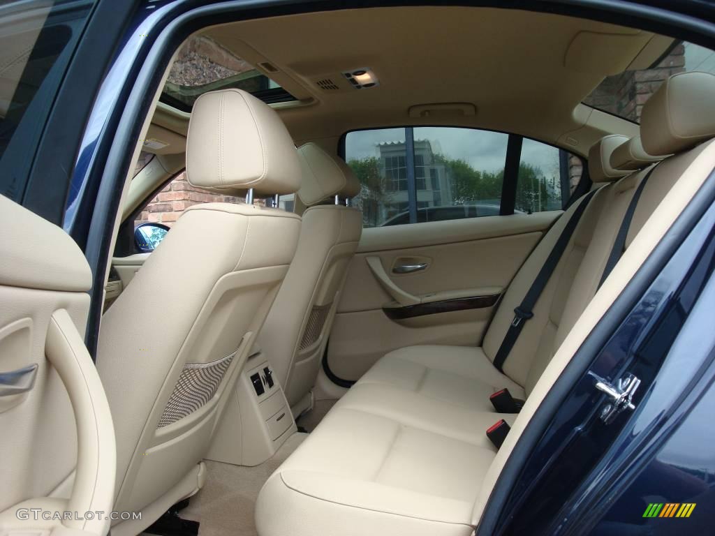 2007 3 Series 328i Sedan - Monaco Blue Metallic / Beige photo #13