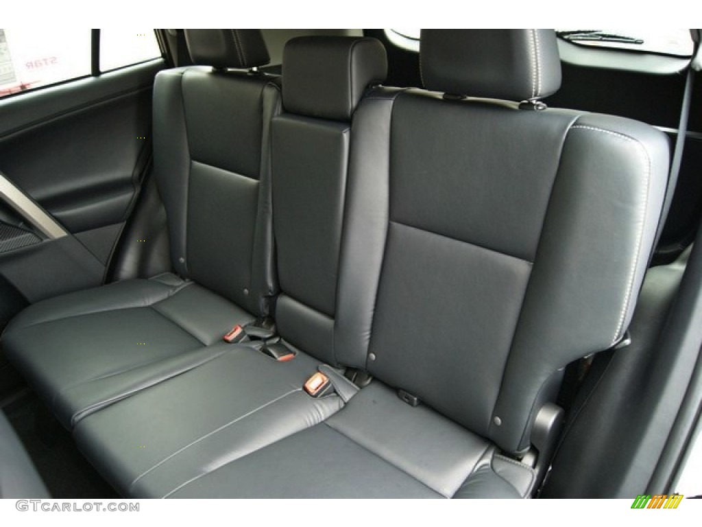 2013 RAV4 Limited AWD - Black / Black photo #7