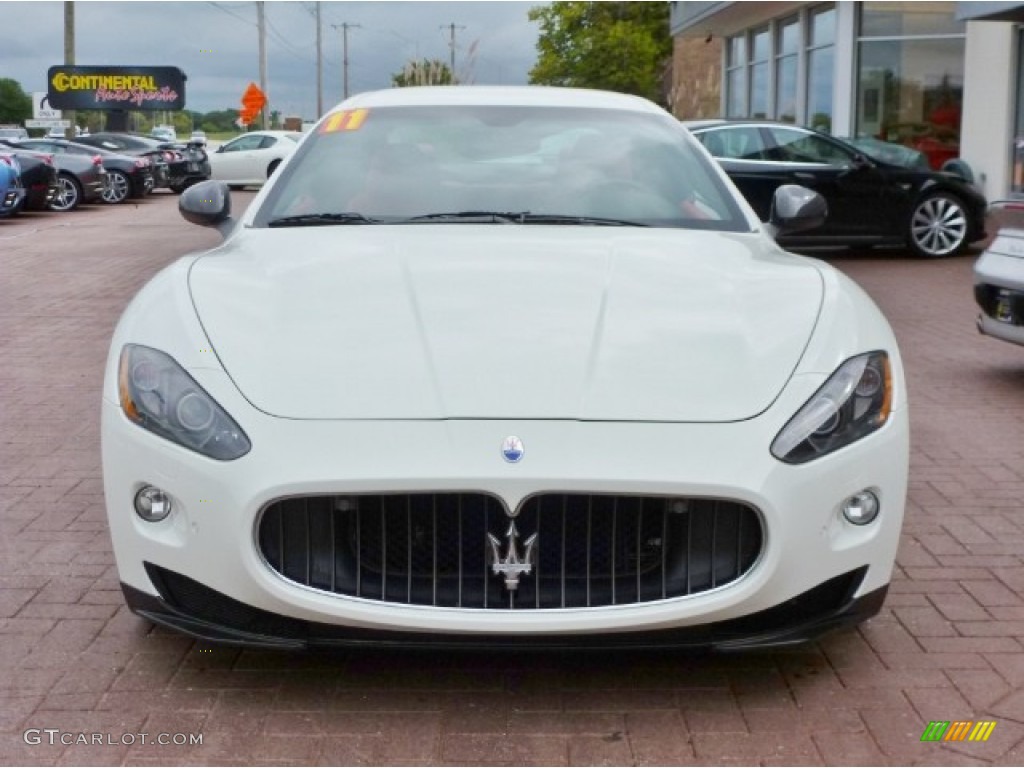 Bianco Eldorado (White) 2011 Maserati GranTurismo S Automatic Exterior Photo #86006220
