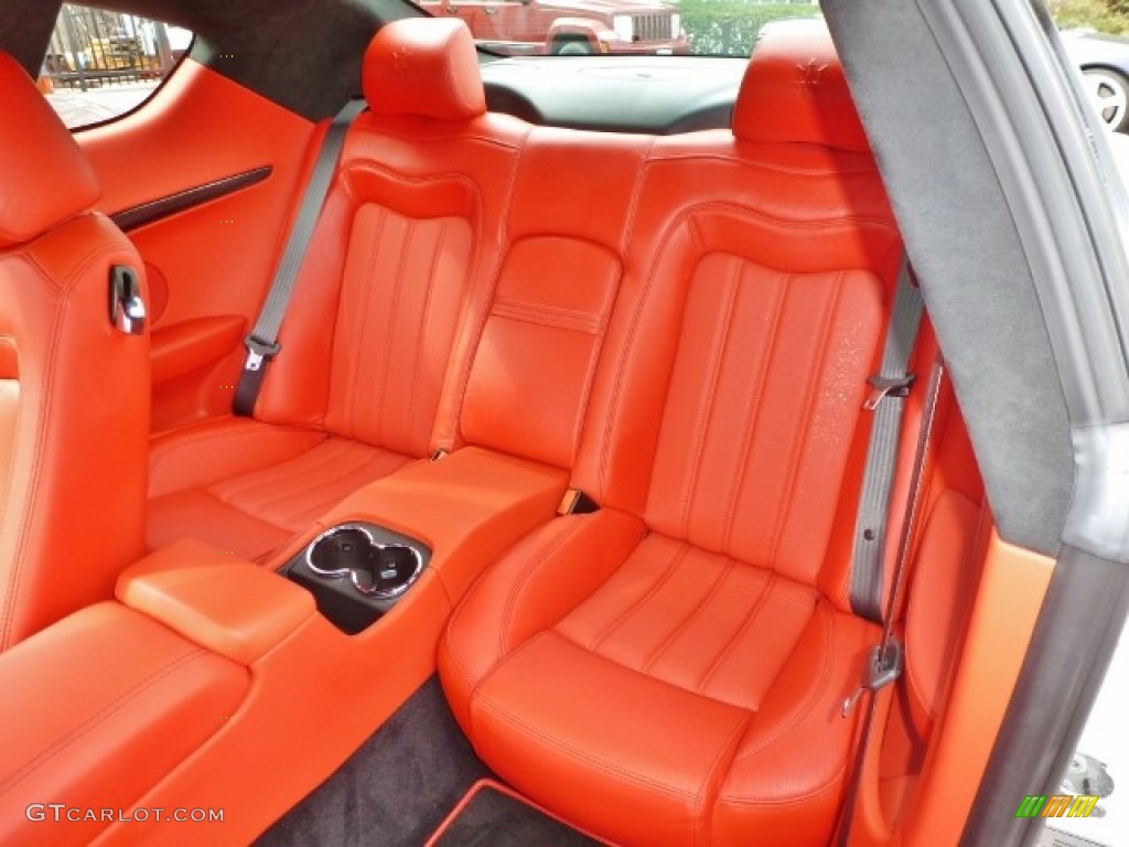 2011 Maserati GranTurismo S Automatic Rear Seat Photo #86006367