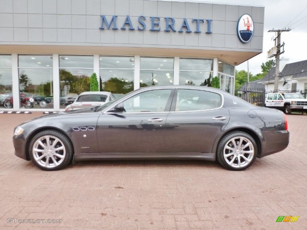 2009 Quattroporte  - Grigio Granito (Dark Grey) / Cuoio photo #4