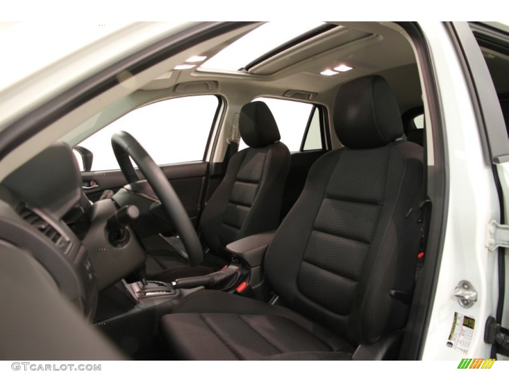 Black Interior 2013 Mazda CX-5 Touring AWD Photo #86006496