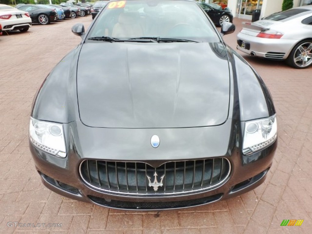 2009 Quattroporte  - Grigio Granito (Dark Grey) / Cuoio photo #12
