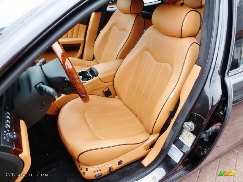 2009 Quattroporte  - Grigio Granito (Dark Grey) / Cuoio photo #17