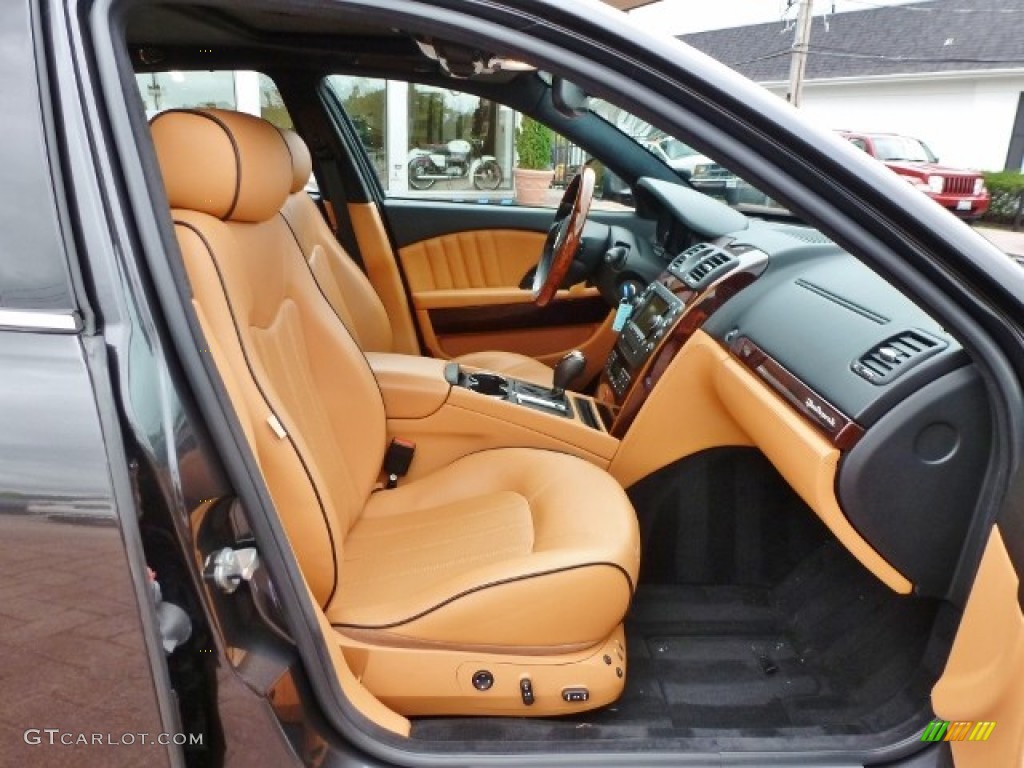 2009 Quattroporte  - Grigio Granito (Dark Grey) / Cuoio photo #29