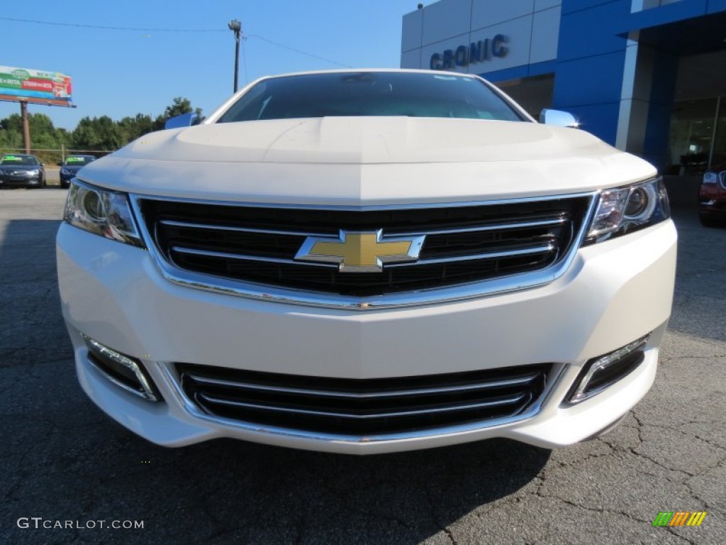 2014 Impala LTZ - White Diamond Tricoat / Jet Black/Mojave photo #2