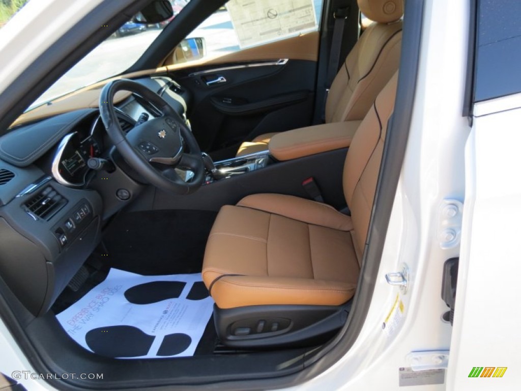 2014 Impala LTZ - White Diamond Tricoat / Jet Black/Mojave photo #9