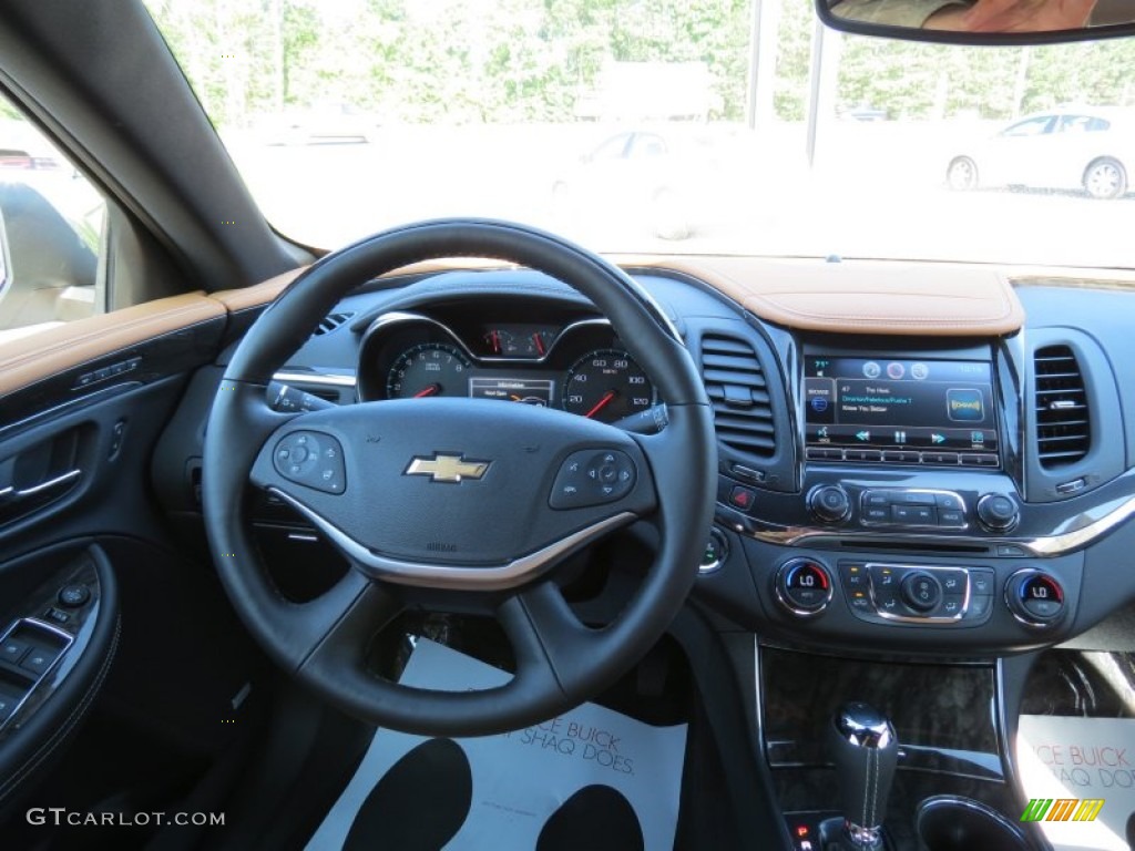 2014 Impala LTZ - White Diamond Tricoat / Jet Black/Mojave photo #12