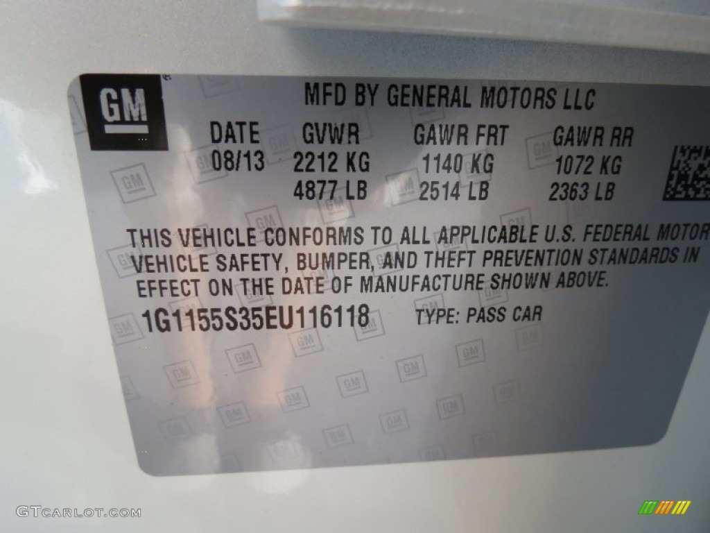 2014 Impala LTZ - White Diamond Tricoat / Jet Black/Mojave photo #16