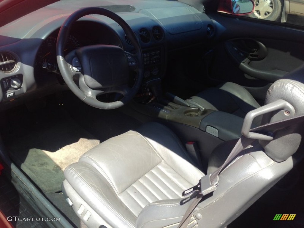 1998 Firebird Trans Am Coupe - Bright Red / Dark Pewter photo #5