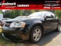 Black 2012 Dodge Avenger SXT