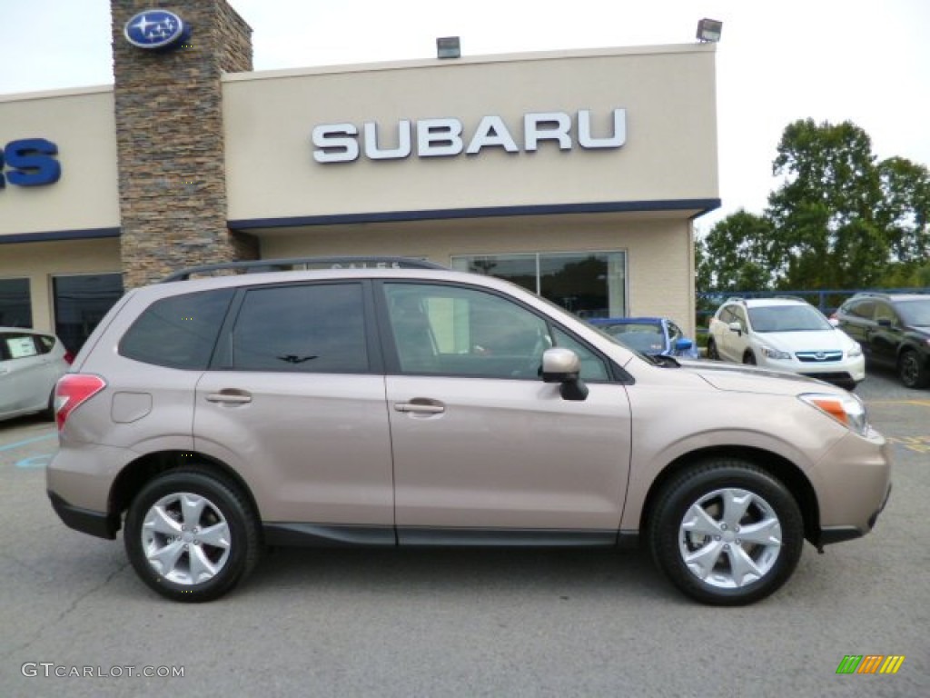 Burnished Bronze Metallic 2014 Subaru Forester 2.5i Premium Exterior Photo #86008952