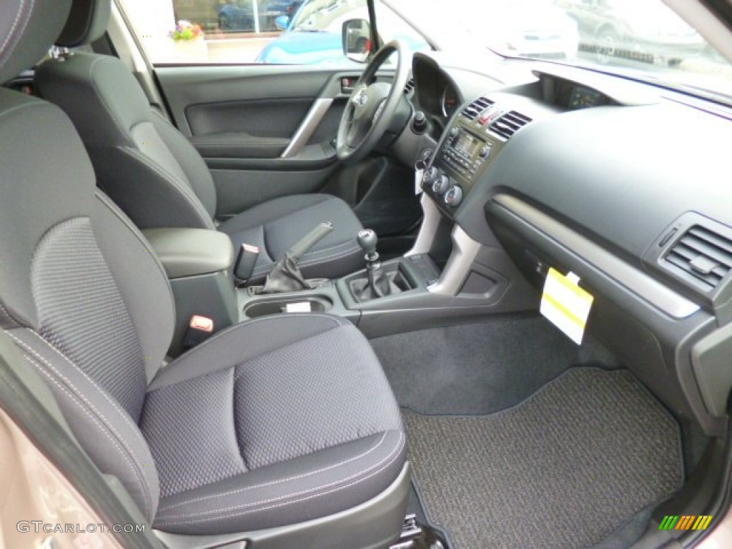 Black Interior 2014 Subaru Forester 2.5i Premium Photo #86008997