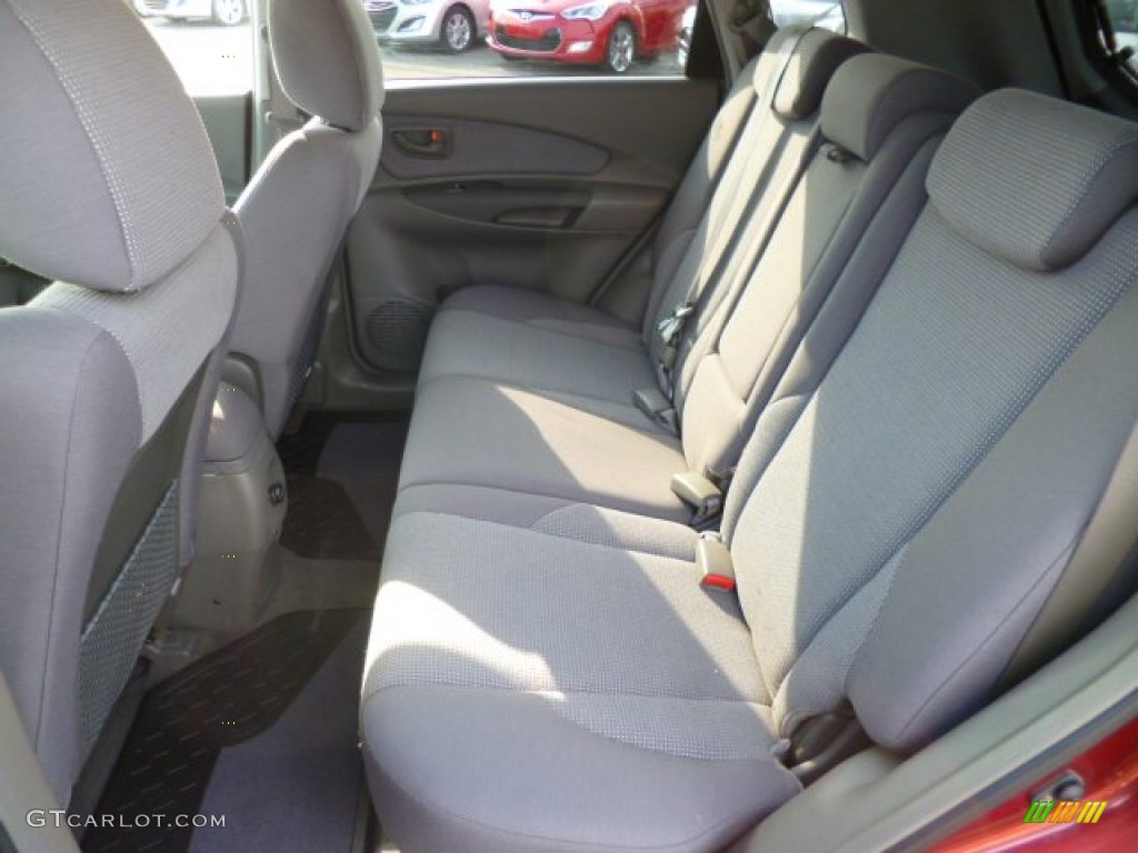 Gray Interior 2006 Hyundai Tucson GL 4x4 Photo #86009066