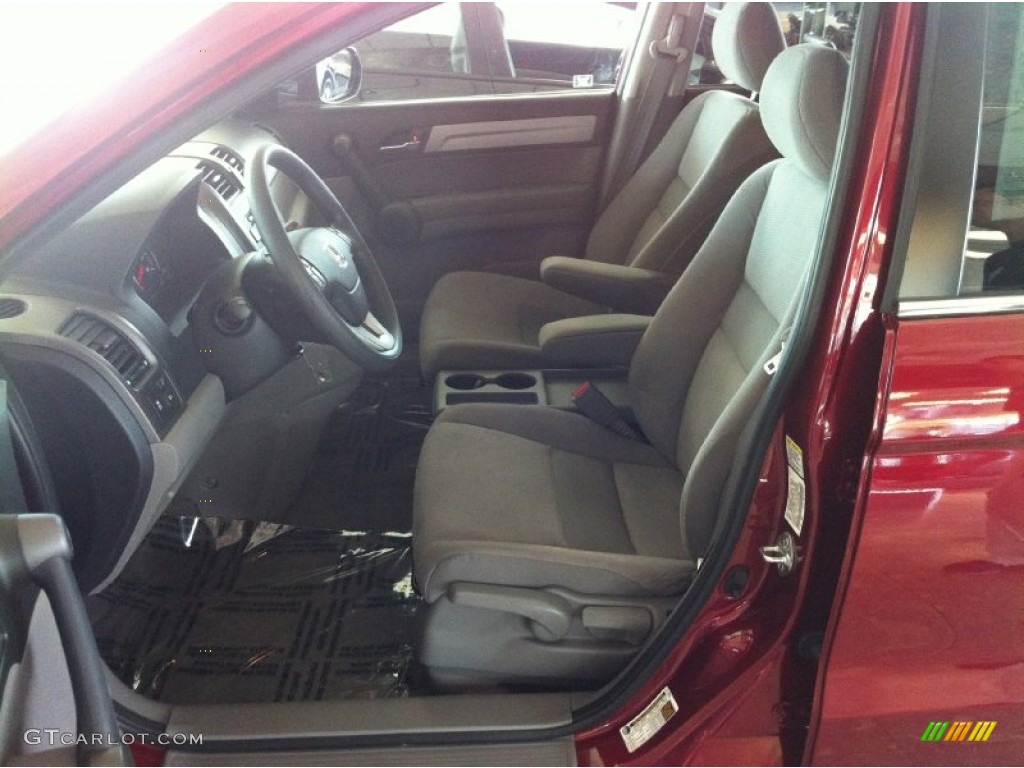 2011 CR-V EX 4WD - Tango Red Pearl / Gray photo #11