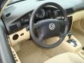 Beige Steering Wheel Photo for 2003 Volkswagen Passat #8600979