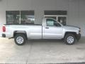 2014 Silver Ice Metallic Chevrolet Silverado 1500 WT Regular Cab 4x4  photo #2