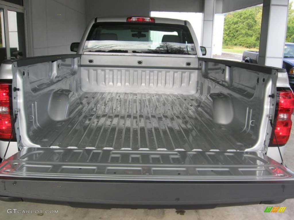 2014 Silverado 1500 WT Regular Cab 4x4 - Silver Ice Metallic / Jet Black/Dark Ash photo #13