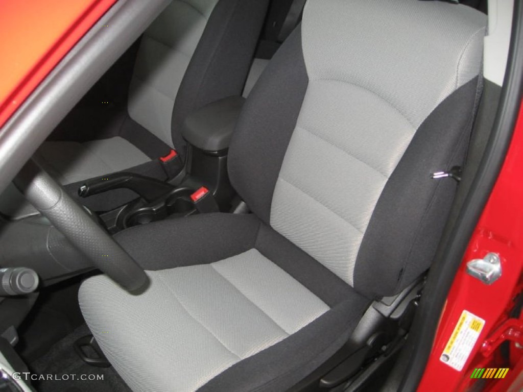 2014 Cruze LS - Red Hot / Jet Black/Medium Titanium photo #8