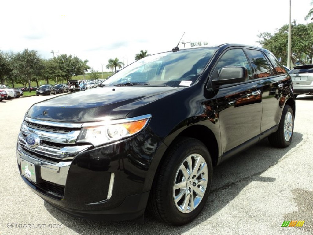 2011 Edge SEL - Tuxedo Black Metallic / Charcoal Black photo #13