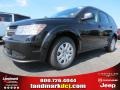 2014 Pitch Black Dodge Journey Amercian Value Package  photo #1