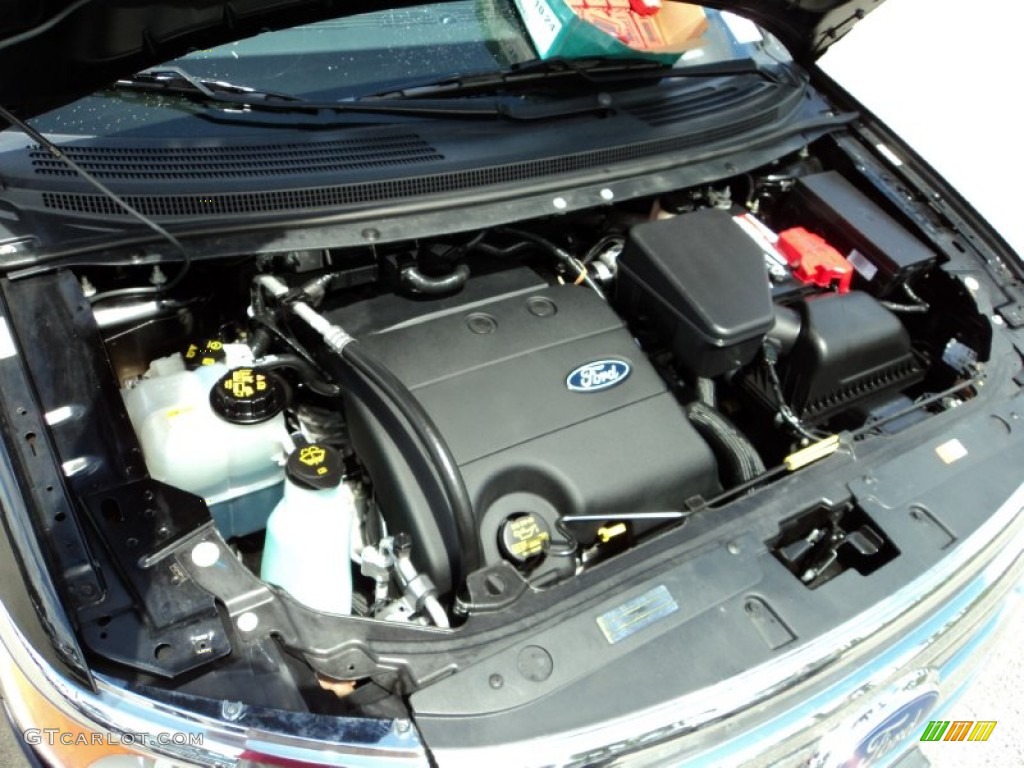 2011 Edge SEL - Tuxedo Black Metallic / Charcoal Black photo #30