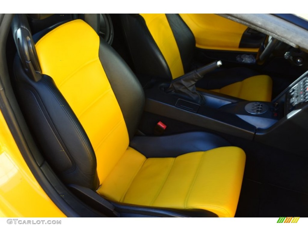 Giallo Taurus Interior 2004 Lamborghini Gallardo Coupe Photo #86013065