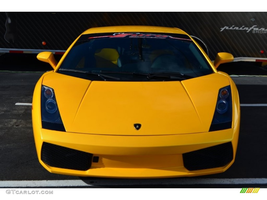 Giallo Halys (Yellow) 2004 Lamborghini Gallardo Coupe Exterior Photo #86013350