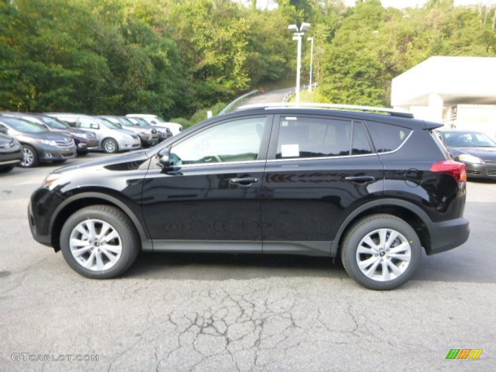 2013 RAV4 Limited AWD - Black / Ash photo #6