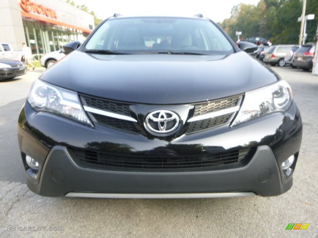 2013 RAV4 Limited AWD - Black / Ash photo #8