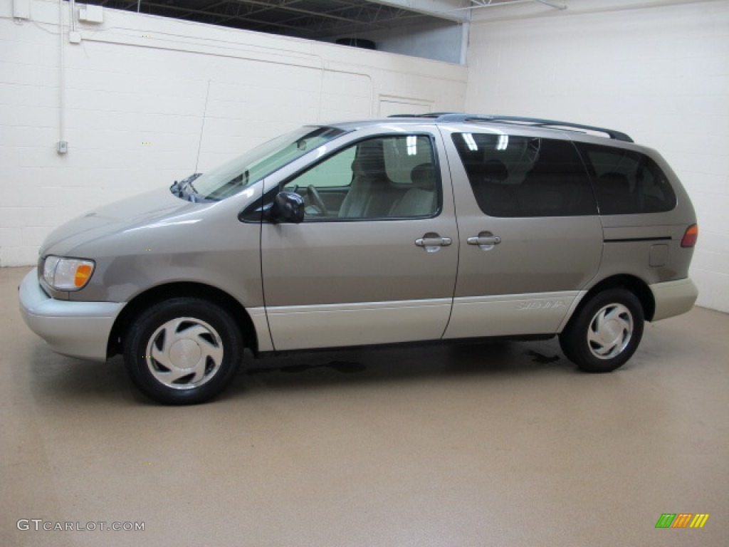 1999 Sienna XLE - Sable Pearl / Oak Beige photo #5