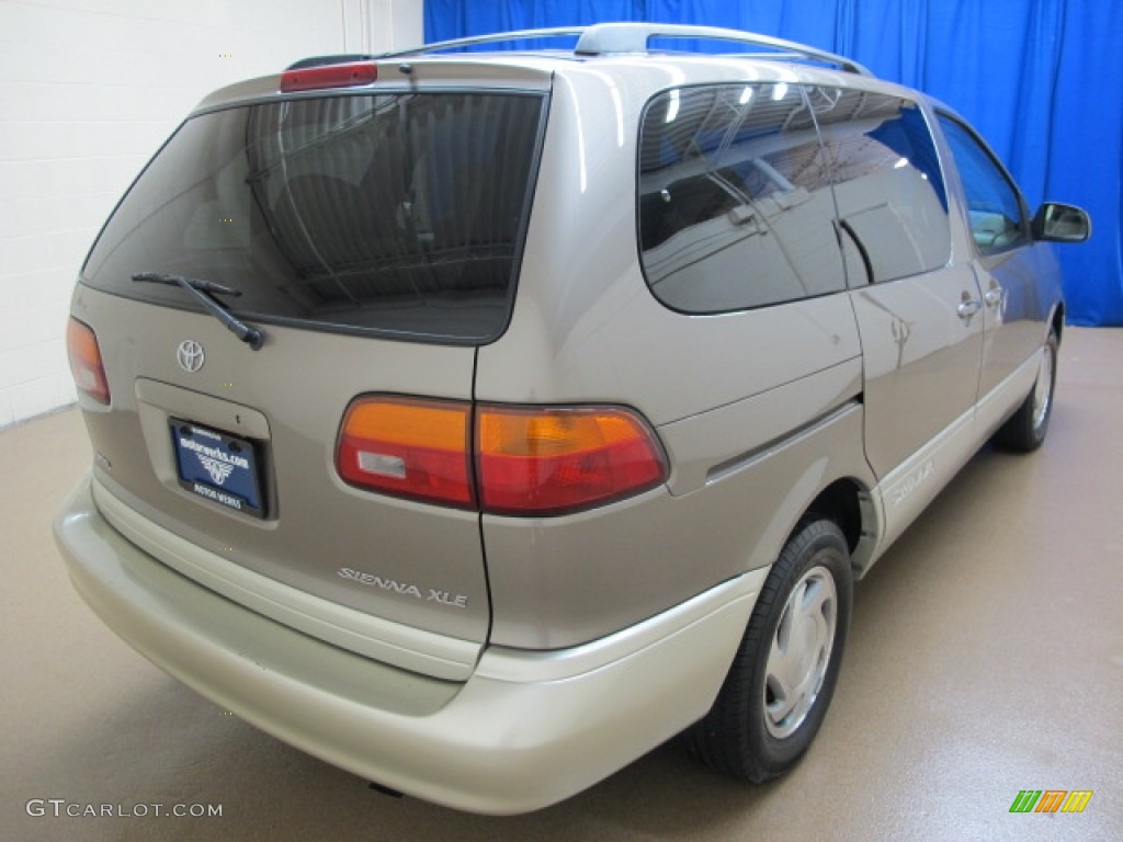 1999 Sienna XLE - Sable Pearl / Oak Beige photo #9