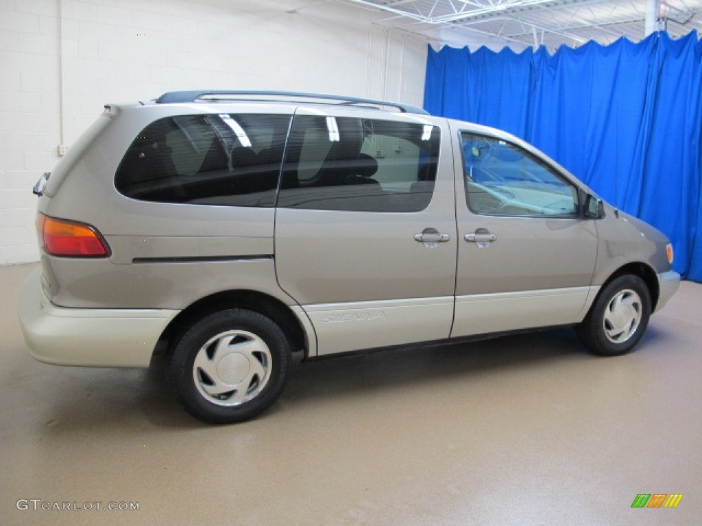1999 Sienna XLE - Sable Pearl / Oak Beige photo #10