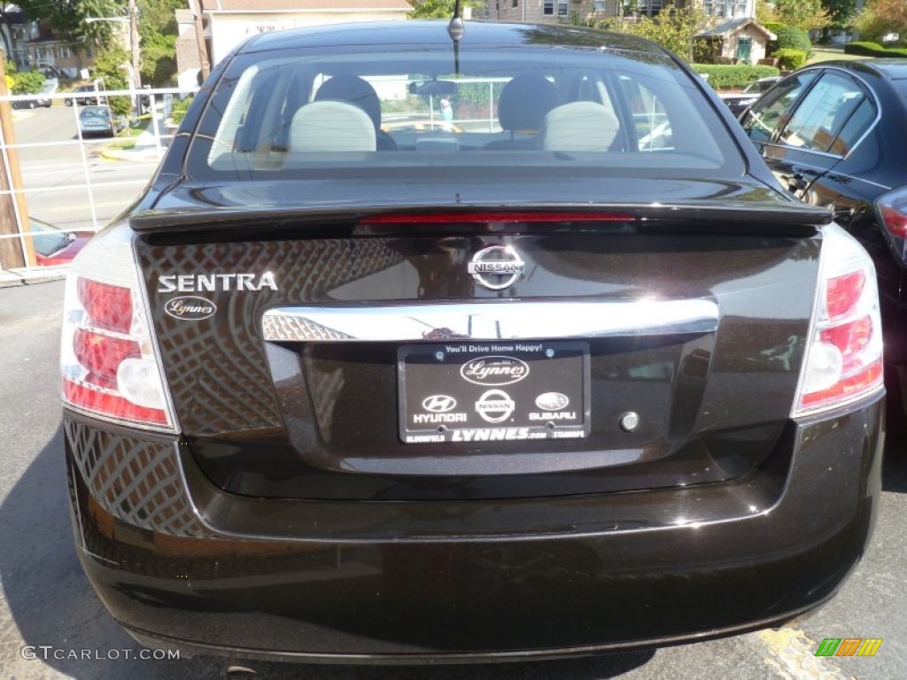 2011 Sentra 2.0 S - Espresso Black / Charcoal photo #3