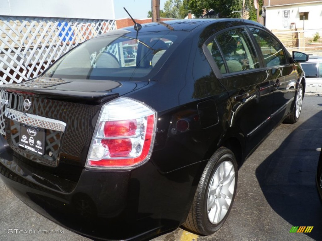 2011 Sentra 2.0 S - Espresso Black / Charcoal photo #4